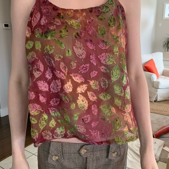 summer shirt flowing spaghetti strap - Picture 3 of 4